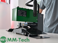 Hochleistungs-Geo-Heißkeil-Schweißer SWT-Ns900D Geomembran-Schweißnaht-Demonstration