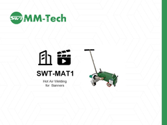 MM-Tech SWT-MAT1 Heißluftschweißgerät für Überlapp- und Schweißen von dicken Materialien