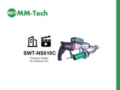 SWT-NS610C Hand-Extrusionsschweißgerät Betriebsvorführung Deutscher METABO Motor・1-20mm Bereich