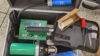 Effiziente PVC-Liner-Schweißmaschine SWT-NS700