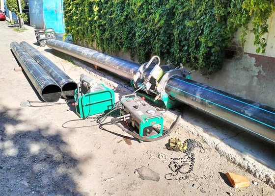 Wirksame mit Wurmgetriebe angetriebene Schleifschneidmaschinen für die HDPE-Wasserversorgung