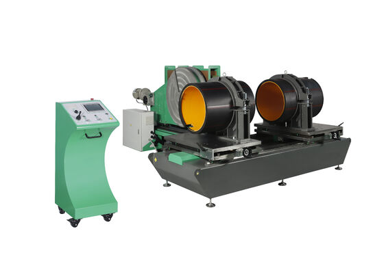 Werkstattschweißmaschine für HDPE-PP-Rohre 315-630mm mit 380V-Leistung und PLC-Steuerung