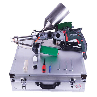 3400W Extrusionsschweißmaschine mit METABO-Motor und 2-Jahresgarantie für PP-PE-Schweißmaschinen aus Kunststoff