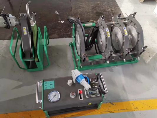 Kolben-Schmelzschweißen-Maschine 220V 50HZ 60HZ hydraulische, Kunststoffrohr-Rohrverbinder-Maschine