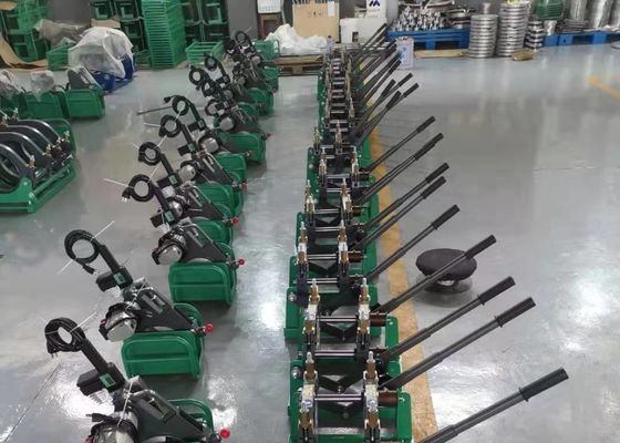 CER ISO9001 HDPE-Schmelzschweißen-Maschine 24 Monate Garantie-