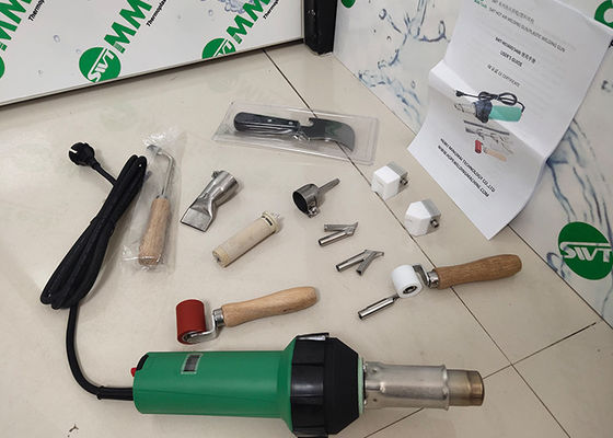 Heißluft-Schweißgerät 230v 1600w für Planen-PVC-Fahne und einlagige Deckung