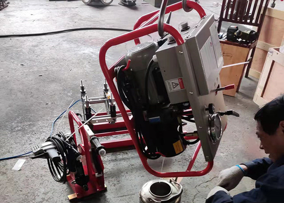 32-160mm HDPE-Rohr-Kolben-Schmelzschweißen-Maschine für städtisches