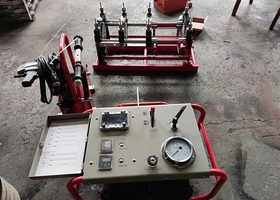 32-160mm HDPE-Rohr-Kolben-Schmelzschweißen-Maschine 220v