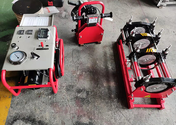 32-160mm HDPE-Rohr-Kolben-Schmelzschweißen-Maschine für städtisches