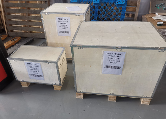 90mm - 250mm HDPE-Rohr-Kolben-Schmelzschweißen-Maschine 4.25kw