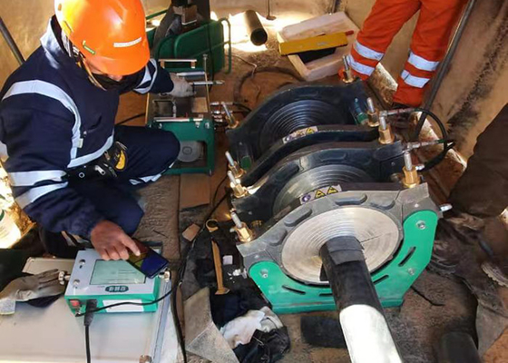 200mm Rohr-HDPE-Kolben-Fusions-Maschine mit Datenlogger