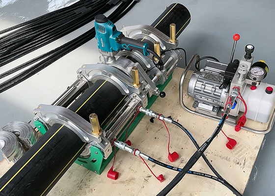 50mm - 160mm HDPE-Rohr-Kolben-Schmelzschweißen-Maschine lärmarm