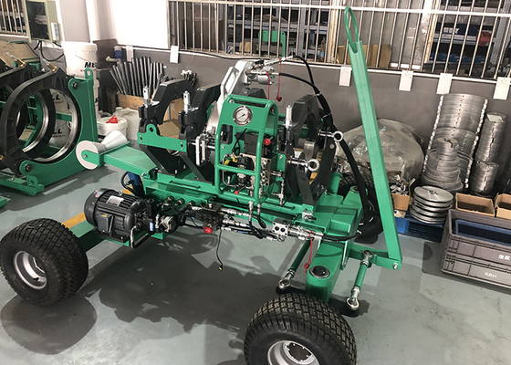 HDPE-Rohr-Kolben-Schmelzschweißen-Maschine 8.38kw des Timer-450mm