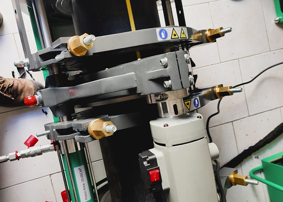 3" - 14" HDPE-Rohr-hydraulische Kolben-Schmelzschweißen-Maschine 220V