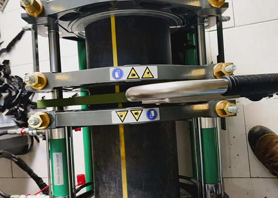 Polypropylen-HDPE-Rohr-hydraulisches Kolben-Schweißgerät mit Timer