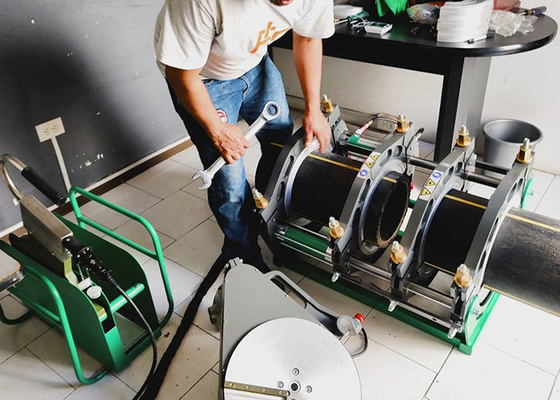 Pp.-HDPE-Rohr-hydraulische Kolben-Schmelzschweißen-Maschine 5,25 Kilowatt