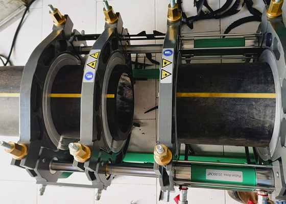 Polyfusions-Rohr-hydraulische Kolben-Schmelzschweißen-Maschine 6.25kw