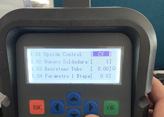 Schmelzschweißen-Maschine AC220V elektrische für PET-Installations-Größen 20-200mm