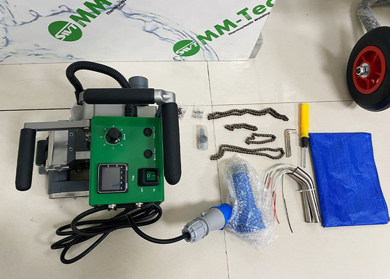 220V Heißkeil-Schweißgerät zum Verschweißen von Geomembranen 0,8-3,0 mm HDPE PP PVC