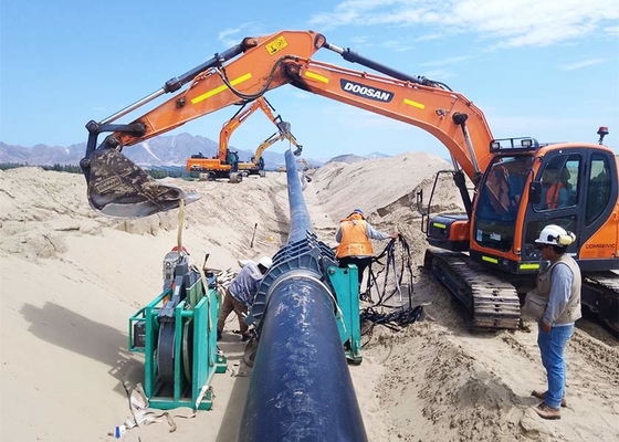 Effektiv 1000 mm HDPE-Rohrrücken Schmelzschweißmaschinen für Bewässerungswasser