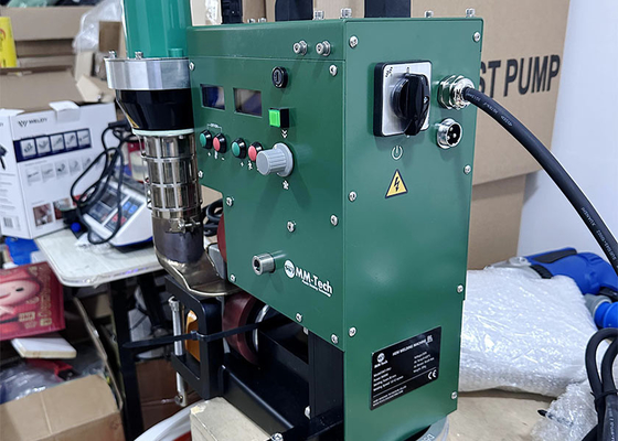 SWT-PAU-Tischmaschine mit Warmluftschweißmaschine
