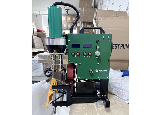 SWT-PAU-Tischmaschine mit Warmluftschweißmaschine