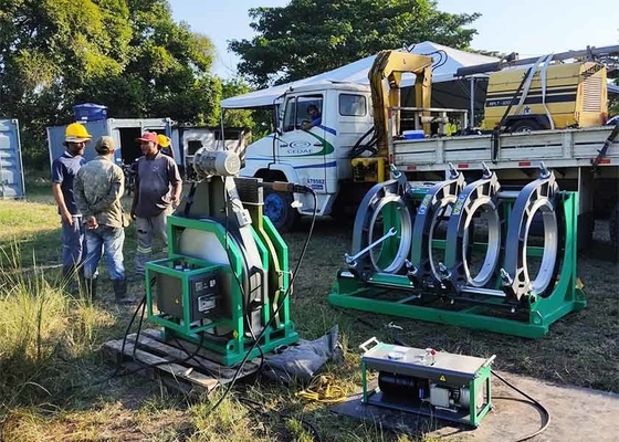 120 Bar Hdpe-Thermopfusionsrohre Schweißgeräte für Bauarbeiten