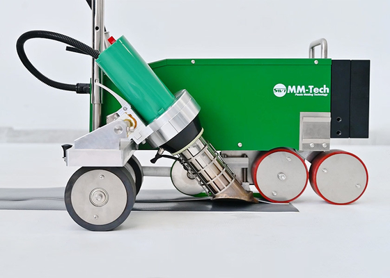TPO Polymer Warmluftschweißmaschine 4200W Warmluftleistung 40mm Schweißdüse
