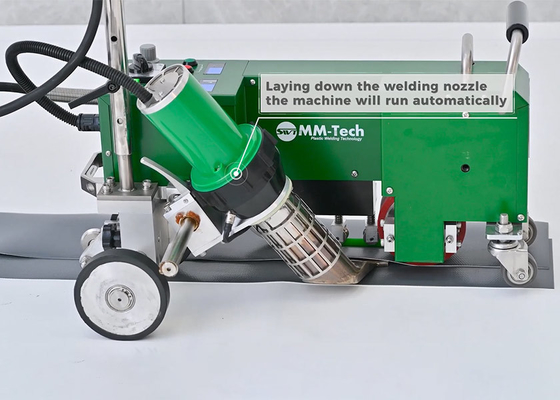 200N Schweißmaschine für PVC-SWT-WP1 Plus Dachabdichtung für Tunnel