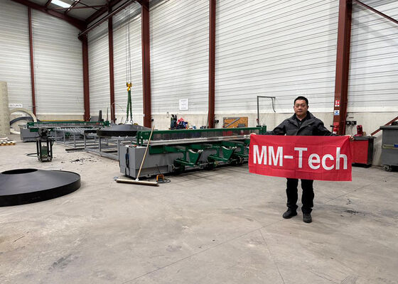 SWT-PH4000 Butt-Schweißmaschine für HDPE-Tanks Herstellung in Frankreich