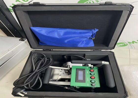 0.5mm-1.5mm CX300 Geomembran-Schweißmaschine mit Kupfer-Hot Wedge für Fisch Teich 220V
