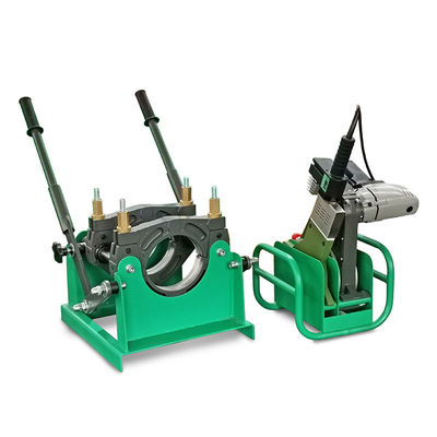 HDPE-Rohr-Handschweißmaschine Digitalanzeige Wärme Hand-Stumpfschweißmaschine für 40 mm - 110 mm PE-Rohr