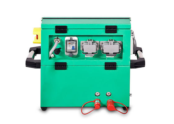 Vier Klammern-HDPE-Schmelzschweißen-Maschine, Rohrverbinder-Maschine des Kunststoffrohr-230V