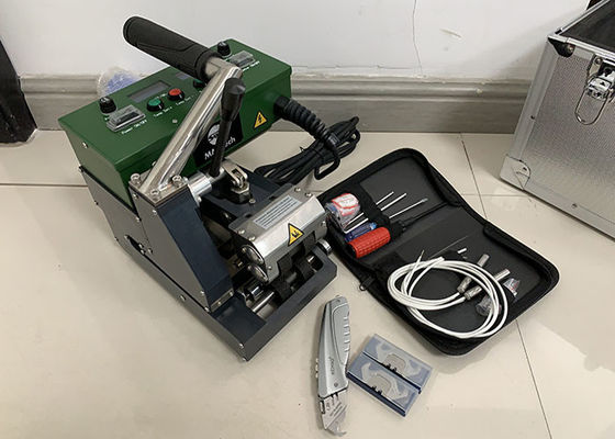 SWT-NSGM2 0.2mm - 2.0mm HDPE heißer Keil-Schweißer mit der gleichen säumenden Seitenmethode