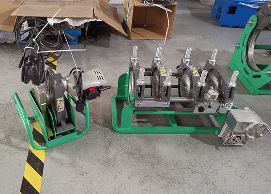 Rohr-Schmelzschweißen-Maschine SWT-V315/90H DVS pp. automatische heiße