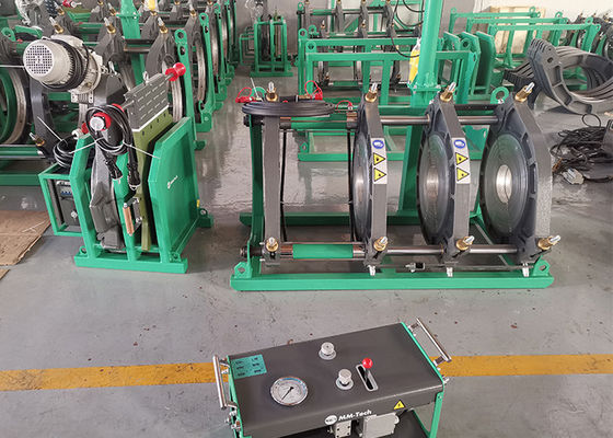 HDPE hydraulische Kolben-Schmelzschweißen-Maschine kundengebundene 2-jährige Garantie