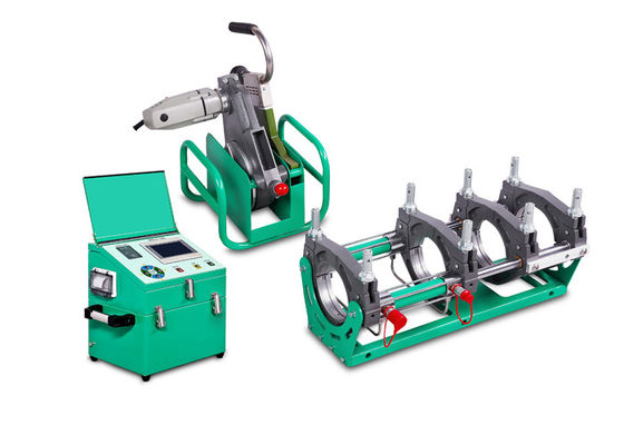 HDPE 3KW Rohr-Kolben-Schmelzschweißen-Maschinen-2-jährige Garantie