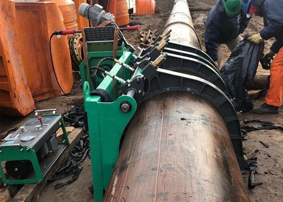 Bau-Arbeitsstellen-hydraulische Kolben-Schmelzschweißen-Maschine für HDPE-Rohr