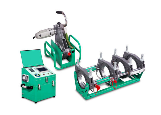 HDPE 230V Rohr-Kolben-Schmelzschweißen-Maschine hydraulische 63mm-160mm