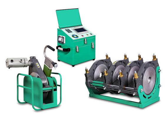 Automatische Rohr-Schmelzschweißen-Maschine 200mm des HDPE-SDR17 450mm