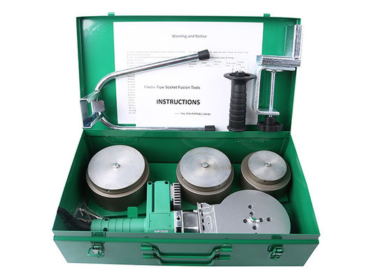 75mm-110mm Sockel-Schmelzschweißen-Maschine, Rohr-Fusions-Maschine 1200W Ppr