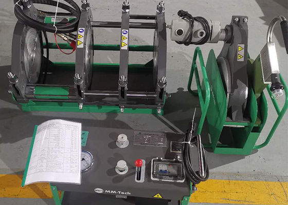 90mm - 315mm HDPE-Rohr-Kolben-Schmelzschweißen-Maschine mit CER Zertifikat