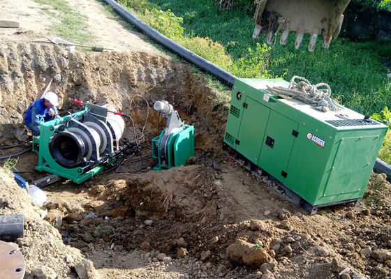 Automatische HDPE Rohr-Kolben-Schmelzschweißen-Maschine DES PET-PPR für 90mm - 250mm
