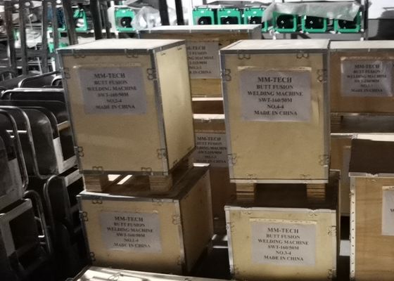 PET-Rohr-Feld-heißer gemeinsamer Flansch-Kolben-Fusions-Schweißer 2.3kw