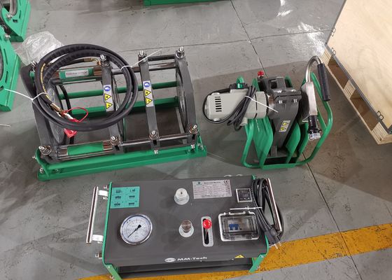 Plastikrohrleitungs-manuelles HDPE-hydraulisches Schweißgerät