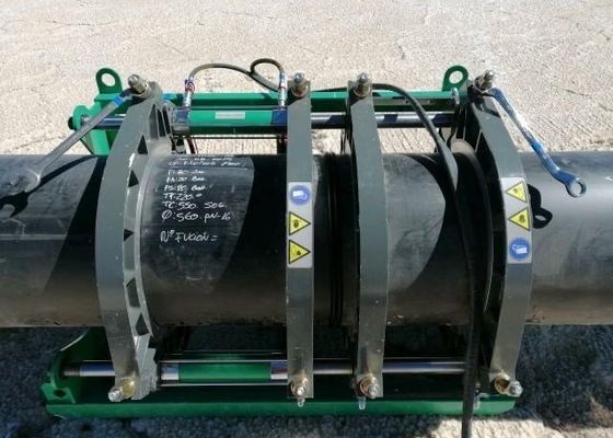 Feld heißes gemeinsames Thermofusions-Schweißgerät für HDPE-PET-Rohr-Gas-Wasser-System