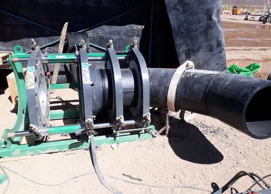 Manuelle HDPE-Rohr-Kolben-Fusions-Maschinen für Kunststoffrohr