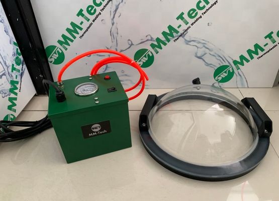 700 quadratische Luftdurchlässigkeits-Prüfvorrichtung des cm-Plastikflaschen-Vakuum230v für das HDPE, das Qualitätsprüfung säumt