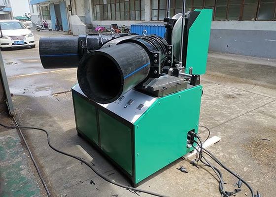 Werkstatt, die 315mm HDPE-Kolben-Schmelzschweißen-Maschine passt