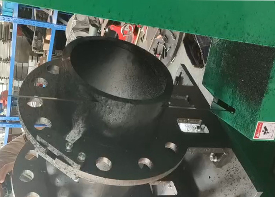 Justierbare Kunststoffrohr-Schneidemaschine 3Kw des Winkel-630mm